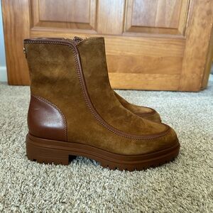 Lauren Ralph Lauren Brown Ankle Boots